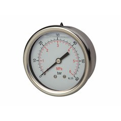 Manometer GZ 63 mm 1/4" 0–10 bar zadný